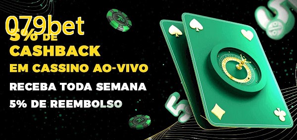 Promoções do cassino ao Vivo 079bet
